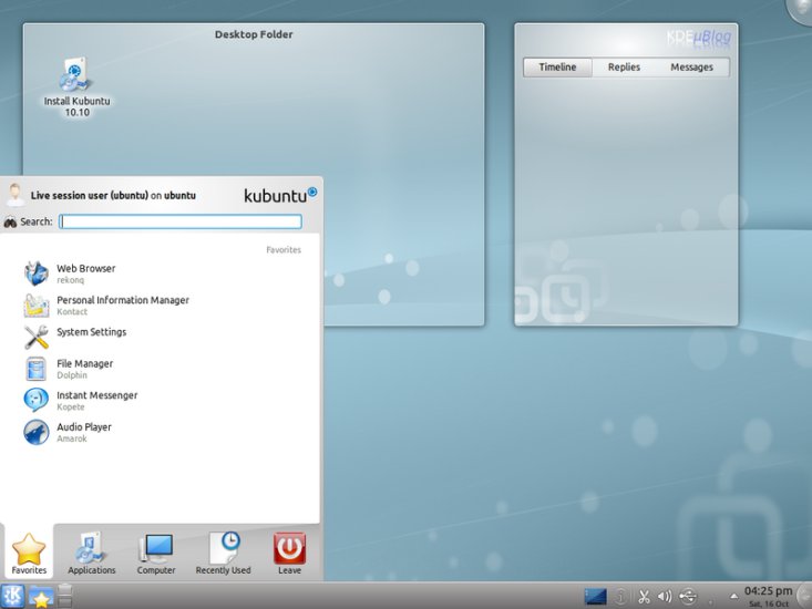 linux kubuntu live CD 10.10 PL - Kubuntu_10.10_main_menu.png