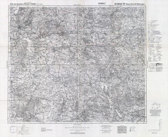 Prusy - mapy - 1939 Morąg i okolice Prusy wsch..jpg