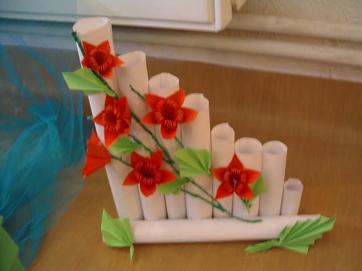 Kompozycje kwiatowe z kwiatów origami ściągnięte z netu2 - IMGP6632.JPG