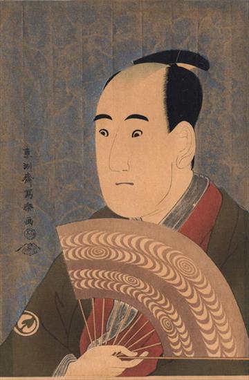 Japonskie drzeworyty - 1794-Sharaku KabukiActor.jpg