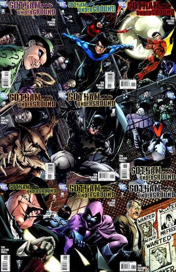 Gotham Underground 01-09 2007-2008 - Gotham Underground-9 covers joined 2008.jpg