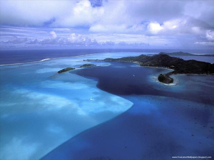 Seas, rivers, lakes  other - Blue Variation, Bora Bora, French Polynesia.jpg