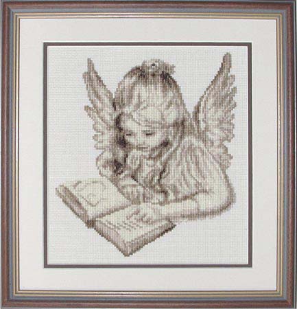 aniołki - 06a - Czytający aniołek.jpg