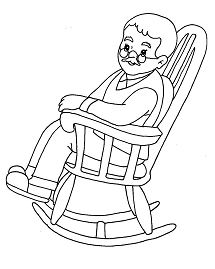 kolorowanki - dziadek w fotelu.bmp