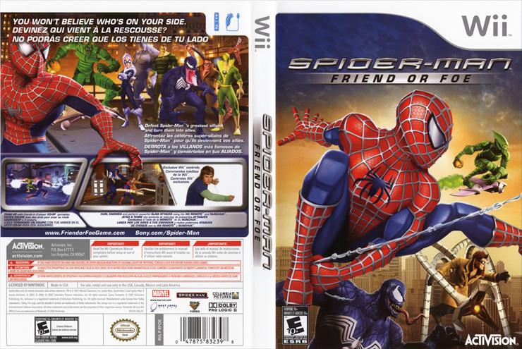 NTSC - Spider-Man - Friend Or Foe USA.jpg
