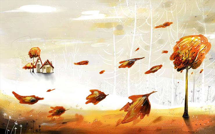 Autumn Fairy Tale Wallpapers - vector_autumn_illustration_viewillustrator_1010.jpg