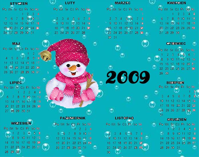 Kalendarze dla dzieci na 2009 rok - swieta52.jpg