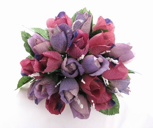 KWIATY - SilkBouquetMauvePurpleRose1r.jpg