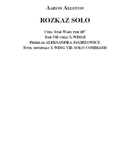 X-Wingi. Rozkaz Solo 3677 - cover.jpg