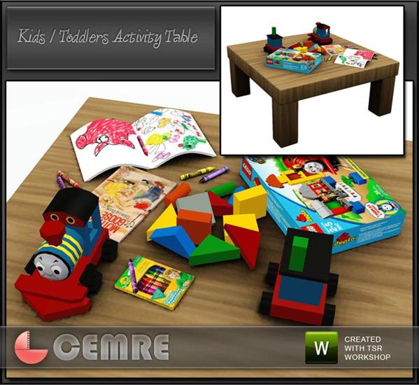 Pokój dziecięcy - Kids  Baby Activity Table.jpg