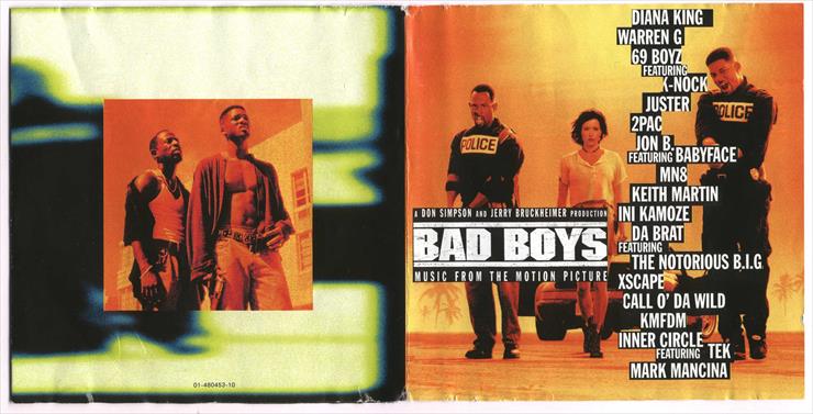 Bad Boys - Music From The Motion Picture Soundtrack - Okładka awers.jpg