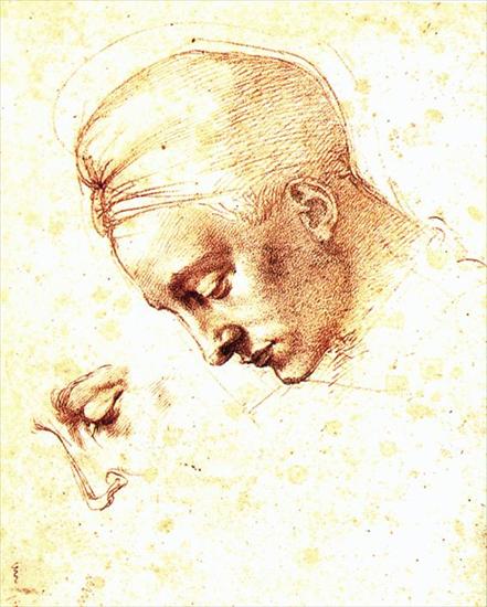 Muzyka okładki- przeważnie - Study of a Head. 1530Casa Buonarroti, Florence.bmp