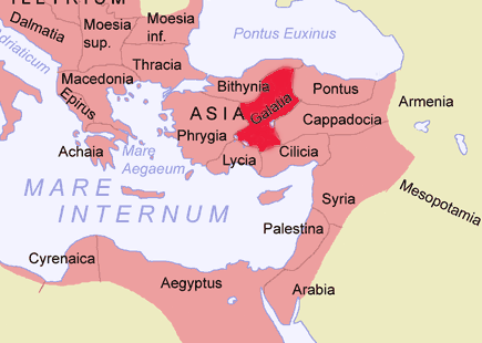Rzym starożytny - prowincje rzymskie - mapy - Galatia_Map.png