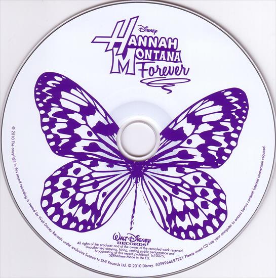Hannah Montana 4 2010 - Hannah Montana 4 disc.jpg