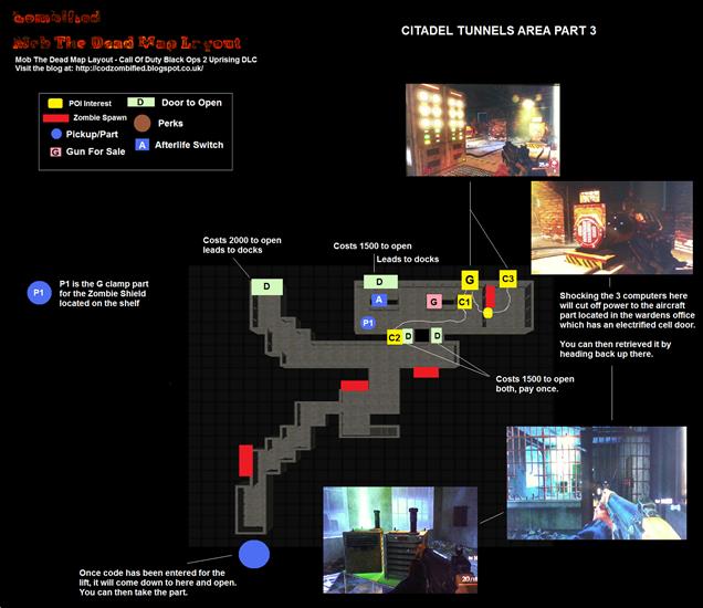 MOB of The Dead ZOMBIE - Tunnels area part 3 mob of the dead call of duty blackops 2.png