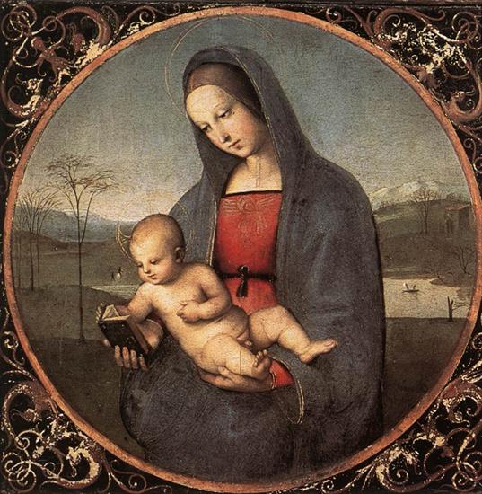 Rafael Santi - Rafael - Madonna Conestabile - Ermitaż 1504.bmp
