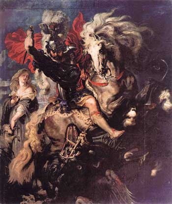 2006 - Rubens - Św. Jerzy walczący ze smokiem.jpg