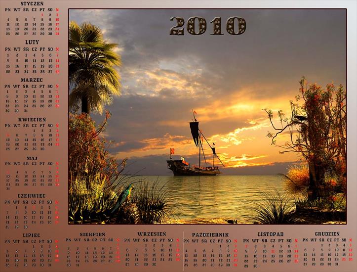 Kalendarze 2010 - KALENDARZE- 2010- STATKI 61.jpg