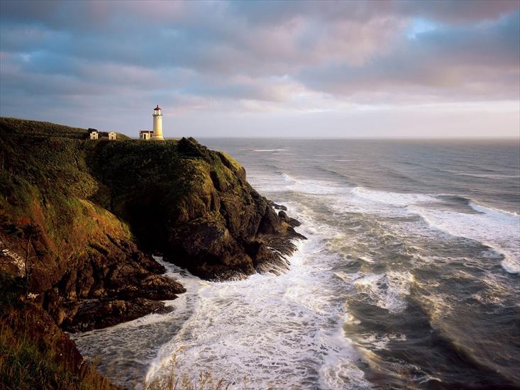 Krajobrazy - North Head Lighthouse, Cape Disappointment State Park, Washington.jpg