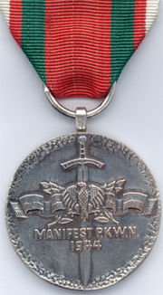 odznaki II wojna Światowa - 180px-Medal_za_Udział_w_Walkach_w_Obronie_Polski_Ludowej-awers.jpg