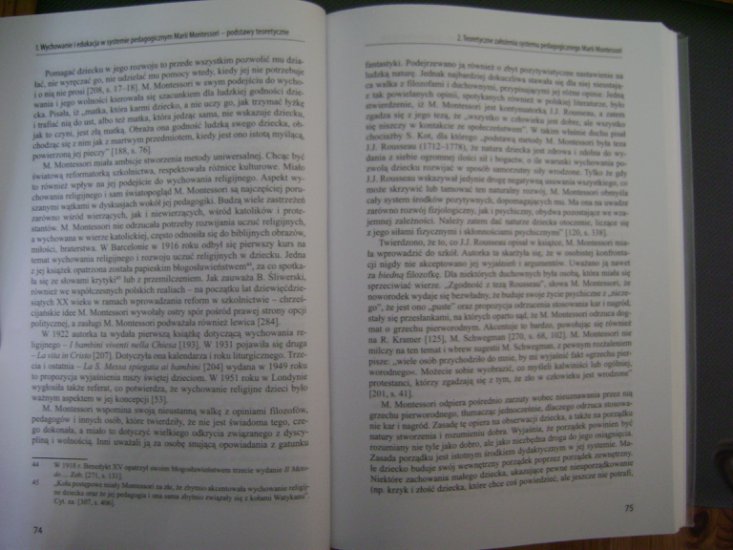 Pedagogika- książki m.in. M. Montessorii, J. Anrychowskiej- Biegacz, M. Bogdanowicz - DSC00138.JPG