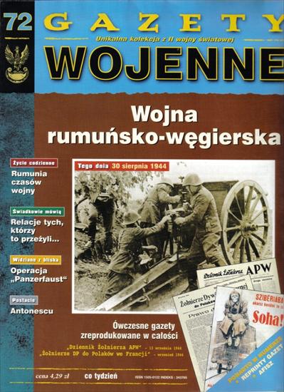  Gazety Wojenne 1939-1950 - Okładki - GW 72.jpg