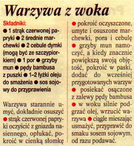 dania różne - Warzywa z woka.JPG