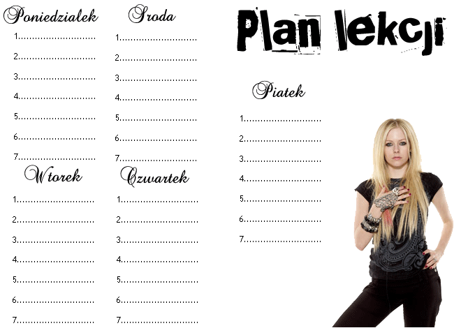 Plan Lekcji - Avril plan.gif