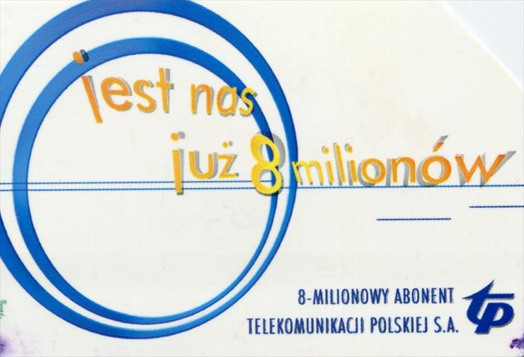 Polskie karty telefoniczne - zapasowe - zestaw 1 szt.426 - 52.   Karty.jpg