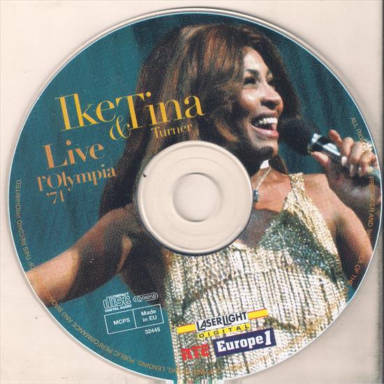 Ike  Tina Turner  Live LOlympia 71 2003, CD - płyta.jpg