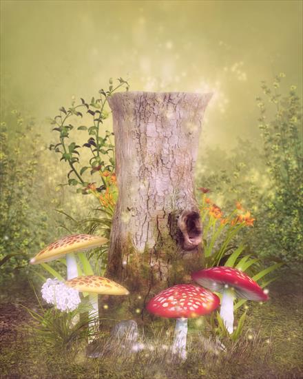 Magic backgrounds with mushrooms Part 2 - 1 05.jpg