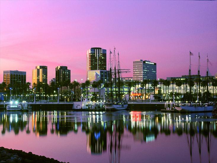 Kalifornia - Harbor Sunset, Long Beach, California.jpg