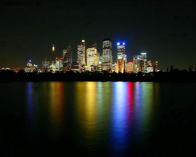 Przepiękne tapety na pulpit-Krajobrazy nocą - Sydney.jpg