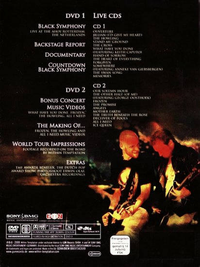 Within Temptation - 2008 Black Symphony Disc-2 Bonus Concert from t... - Within Temptation - 2008...VD Black Symphony -Back.jpg