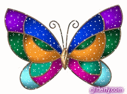 Gif Motyle  Ruchome  - butterfly1.gif