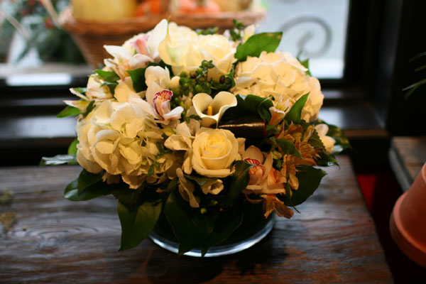 Bukiety kwiatów w wazonach,koszach - centerpieces.7.jpg