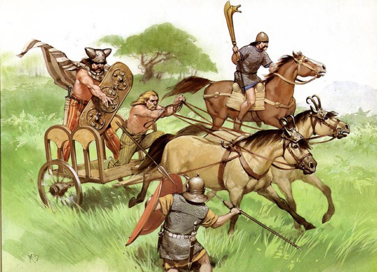 Starożytność Galowie - celts_chariot.jpg