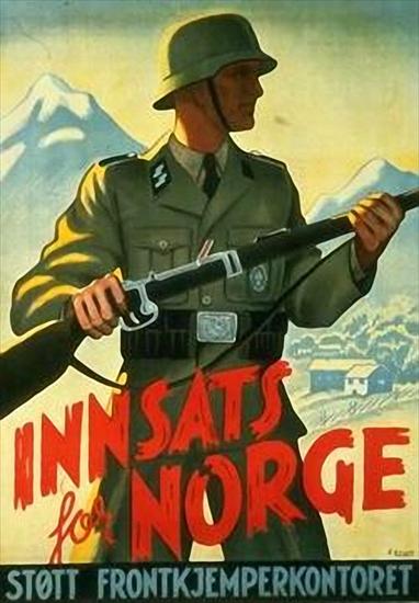 plakaty i pocztówki - Poster - Innsats for Norge.jpg