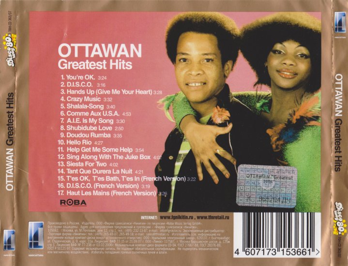 Ottawan - Greatest Hits 2008 - Ottawan - Greatest Hits 2008 - Back.jpg