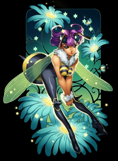 Bzzyy - Darkstalkers___Q_Bee_Cover_by_frozenlilacs.jpg