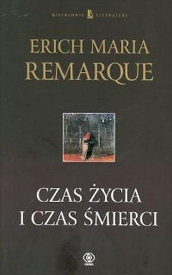 Erich Maria Remarque - Czas życia i czas śmierci - okładka książki1.jpg