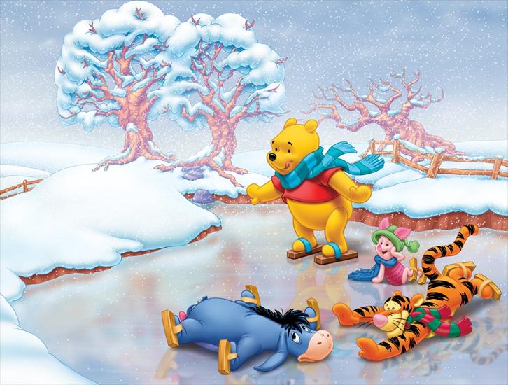 obrazki dla dzieci - Wallcate.com - Wallpapers Winnie the Pooh - Cartoon 9.jpg