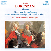Motets Le Concert Spirituel - Herv Niquet - Lorenzani - Motets - front cover.gif