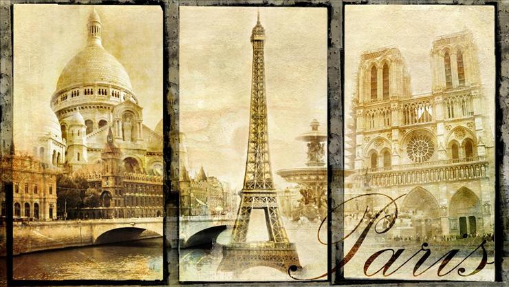  PARYŻ  RETRO - Vintage card from  Paris 01.jpg