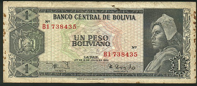Bolivia - BoliviaP152-1Peso-L1962-donated_f.jpg