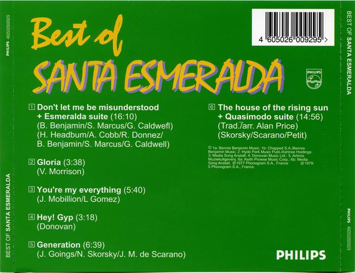 Santa Esmeralda - Best of 1987 - Santa Esmeralda - Best of_Back.jpg