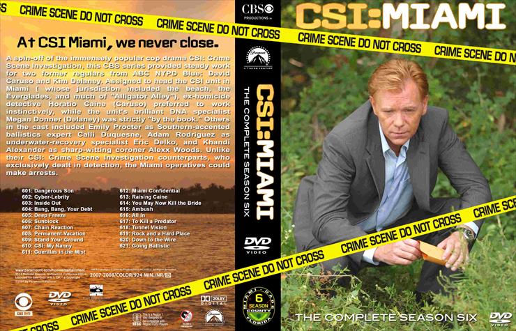 CSI MIAMI okladki - CSI__Miami__Season_6_R1_CUSTOM-Front-www1.FreeCovers.net.jpg