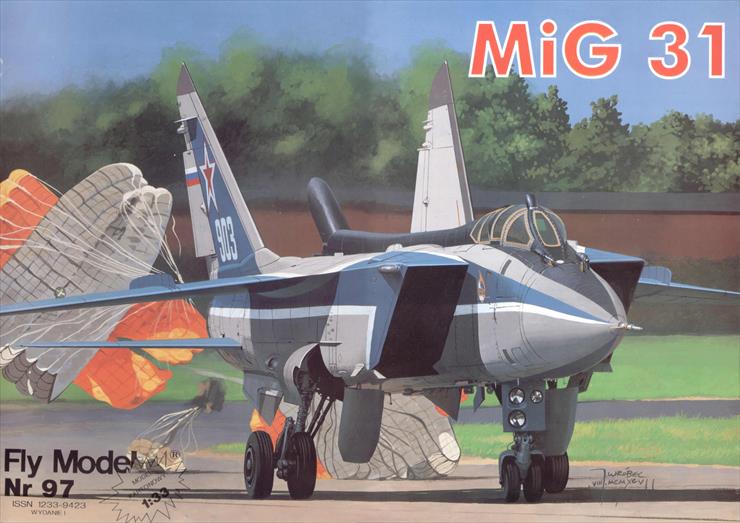 FM 097 - MiG-31 ros. -31kod NATO Foxhound współczesny radziecki ciężki myśliwiec przechwytujący A3 - 01.jpg