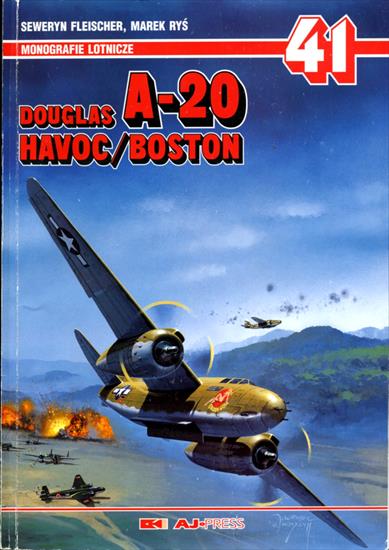Monografie Lotnicze5 - ML-41-Fleischer S., Ryś M.-Douglas A-20 Havoc-Boston.jpg